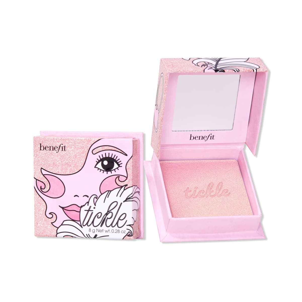 Tickle Golden Pink Powder Highlighter