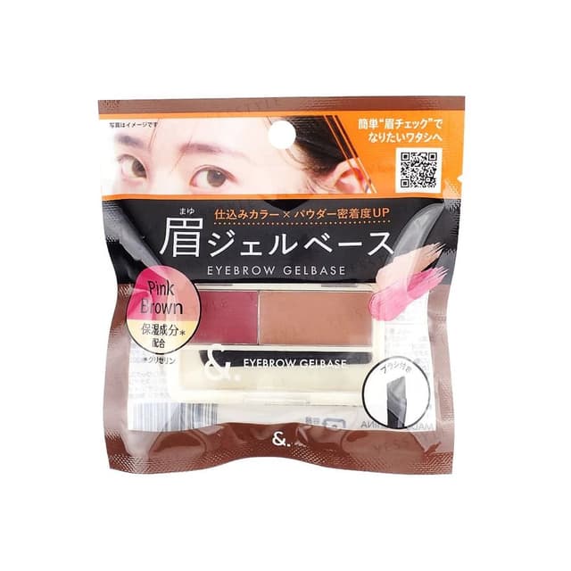 &. Eyebrow Gelbase Pink Brown