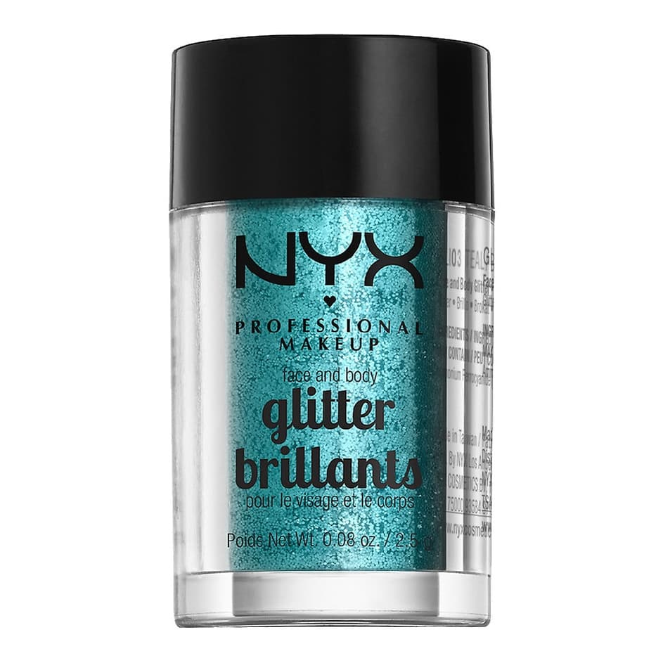 Face & Body Glitter, Teal