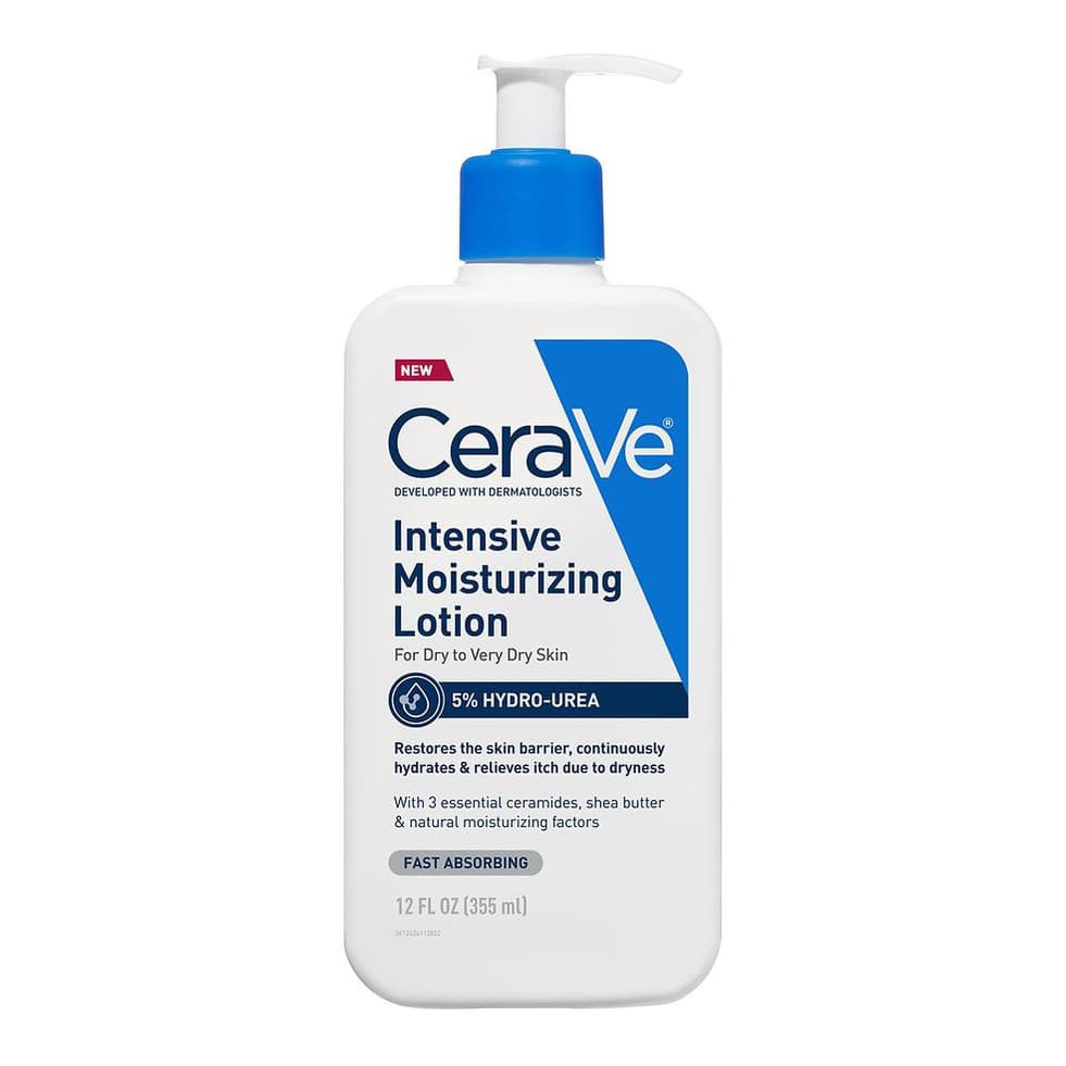 Intensive Moisturizing Lotion for Very Dry Skin. Hand, Foot & Body Lotion Fragrance Free