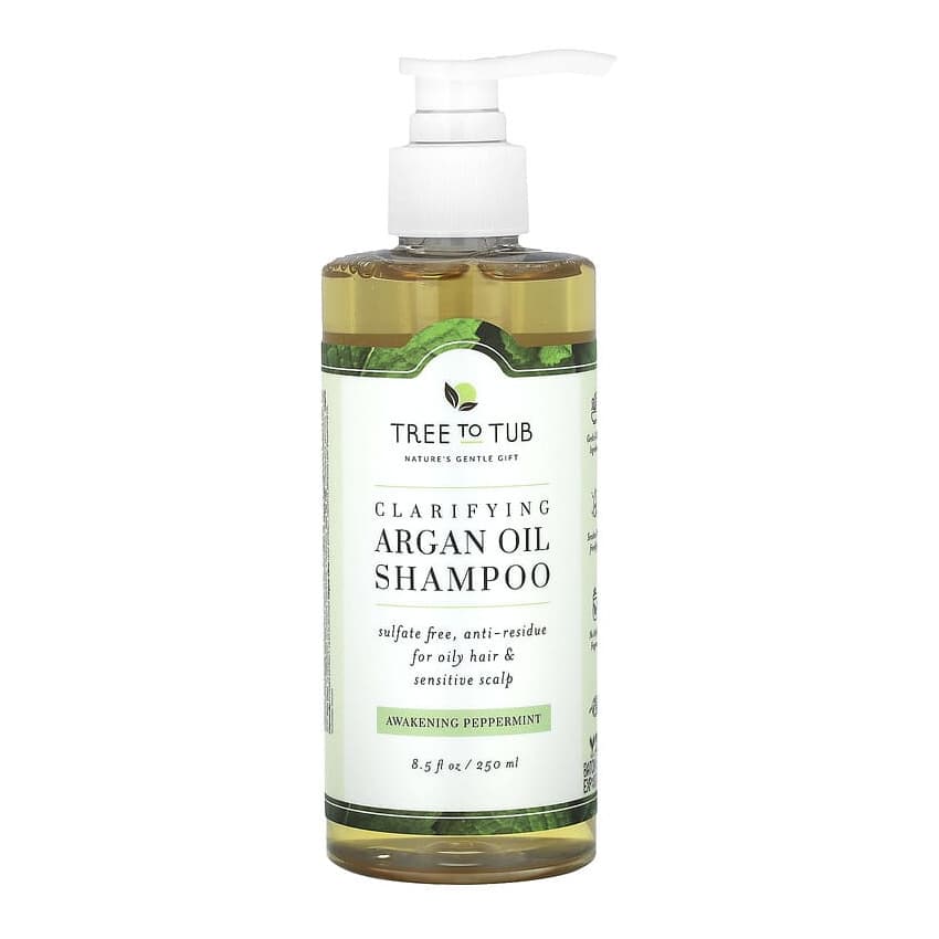 Clarifying Argan Oil Shampoo, Awakening Peppermint