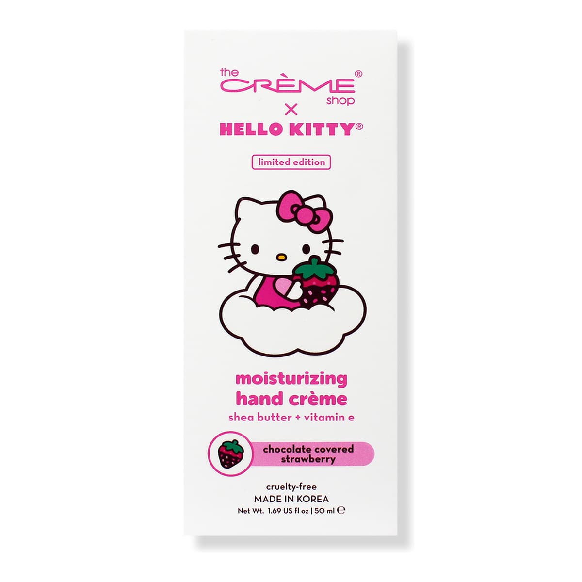 Hello Kitty Moisturizing Hand Crème Chocolate Covered Strawberry