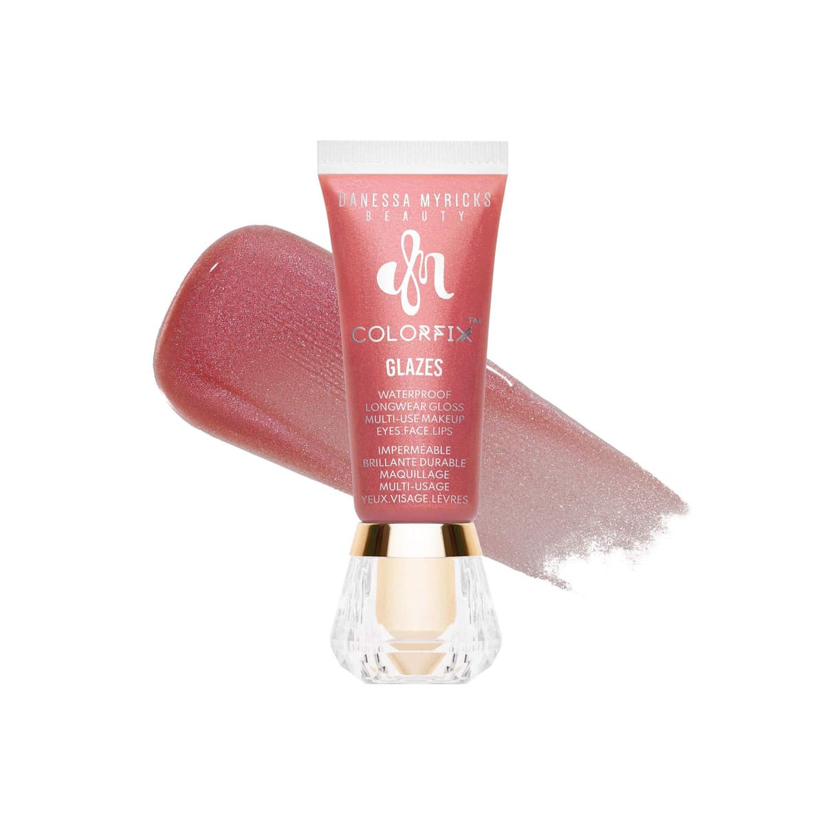 Colorfix - Multi-Use Eye, Cheek & Lip Waterproof Liquid Pigment, Pink Ice