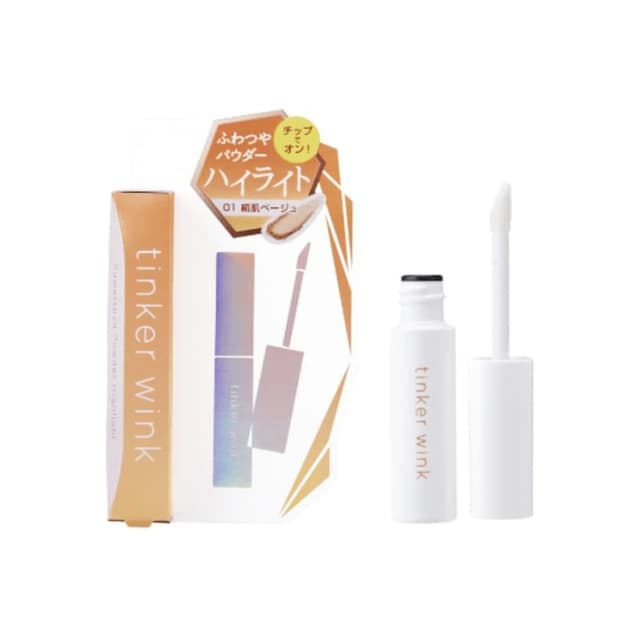 Tinker Wink Powder Highlighter, #01 Silk Skin Beige