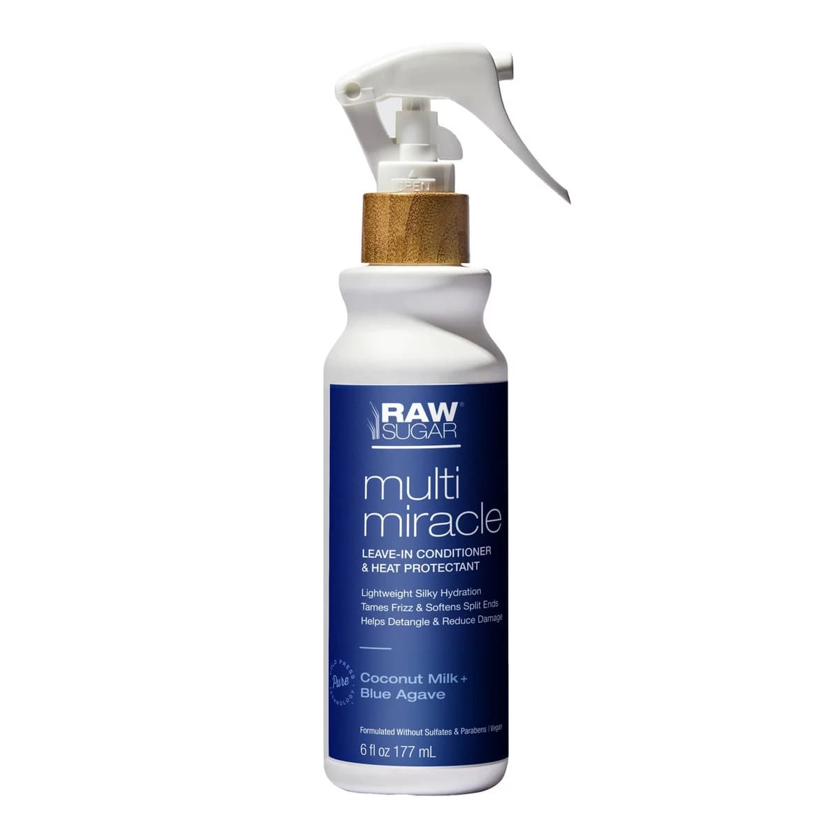 Multi-Miracle Leave-in Heat Protectant & Conditioner - Coconut Milk and Blue Agave