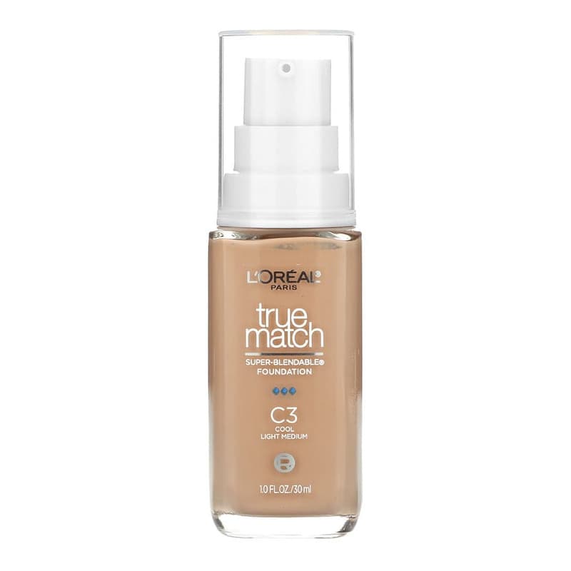 True Match, Super-Blendable Foundation, C3 Light Medium