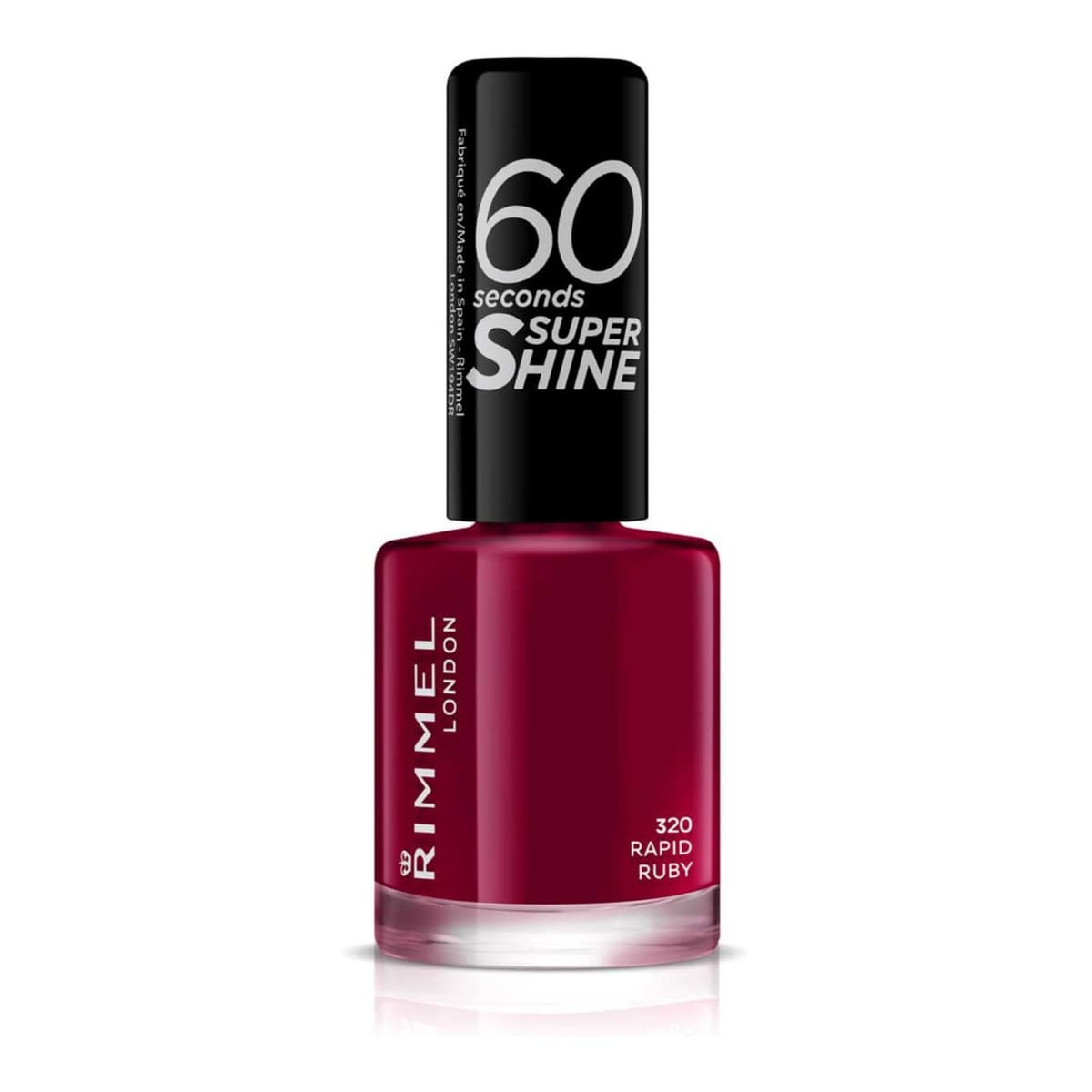 60 Seconds Super Shine Nail Polish Rapid Ruby