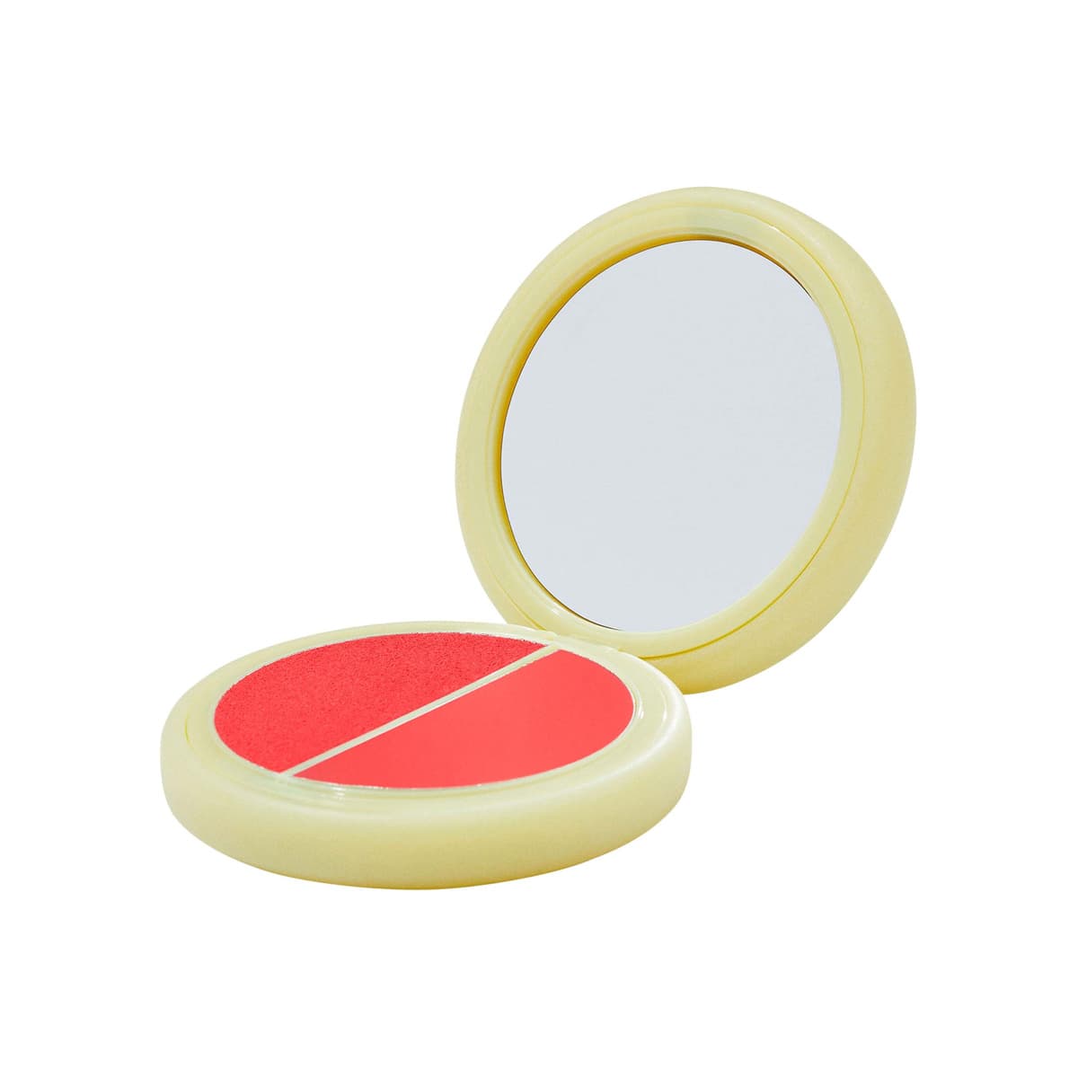 Solar Tint Cream Blush Duo, Ember - bright peach pink