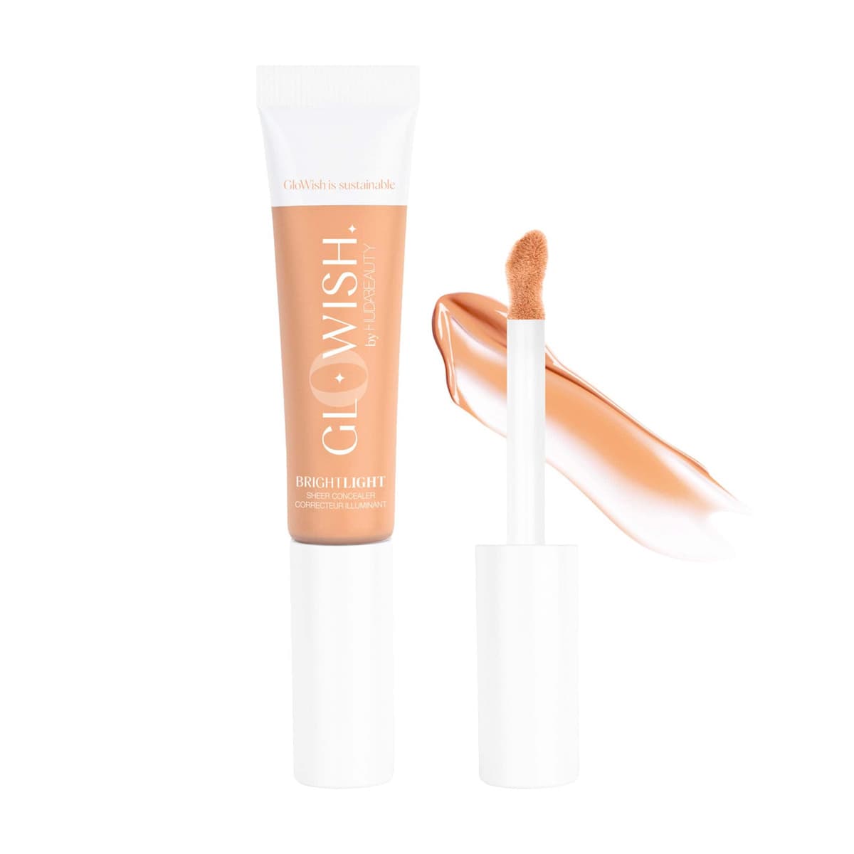 GLOWISH Bright Light Hydrating Sheer Concealer, #04 Light Medium