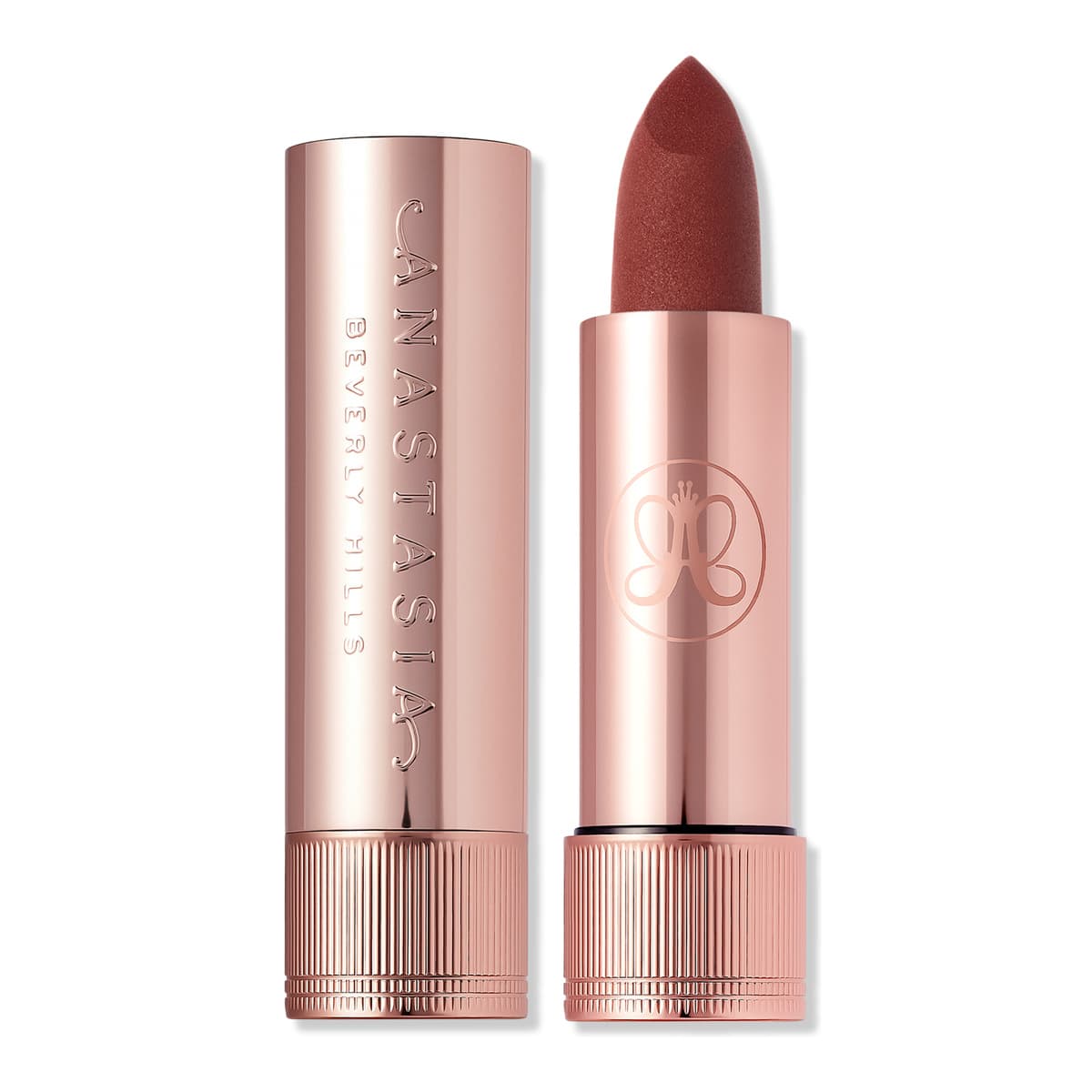 Long-Wearing Matte & Satin Velvet Lipstick, Toffee