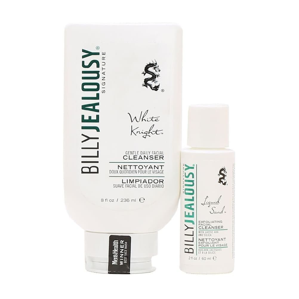 Duo White Knight Facial Cleanser & Liquid Sand Facial Cleanser