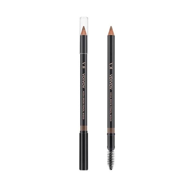 Mega Brow Pencil Wood, #03 Gray Brown