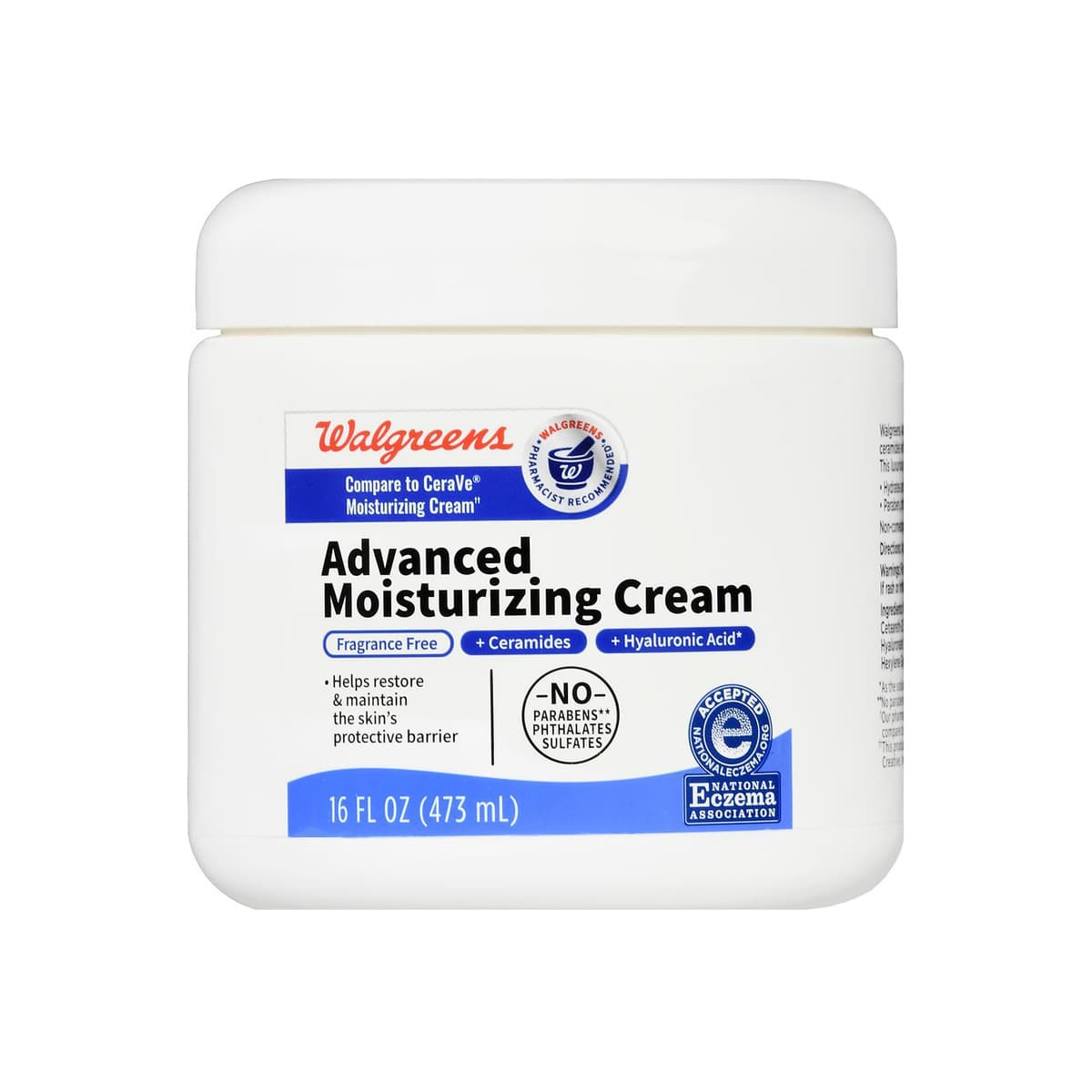Advanced Moisturizing Cream Fragrance Free