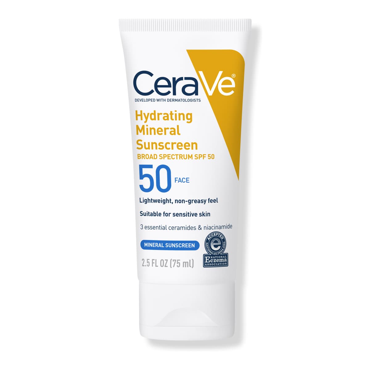 Hydrating Mineral Sunscreen Lotion for Face SPF 50 for All Skin Types