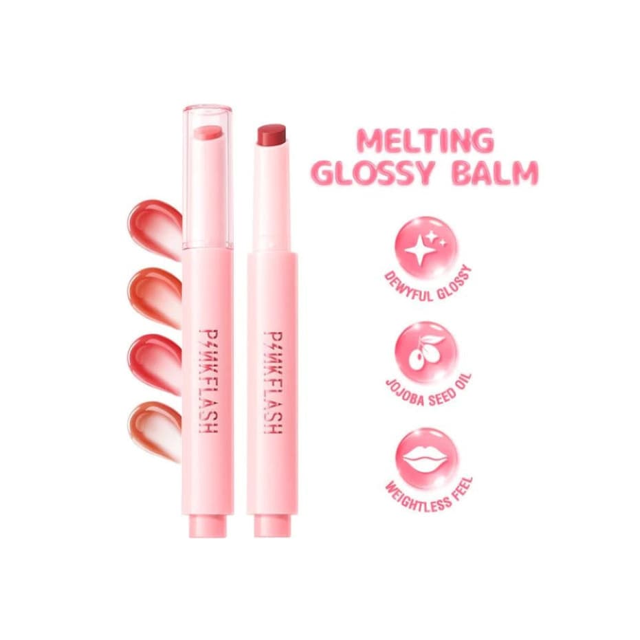 Volumizing Glossy Balm, #PK02 Icy Rose