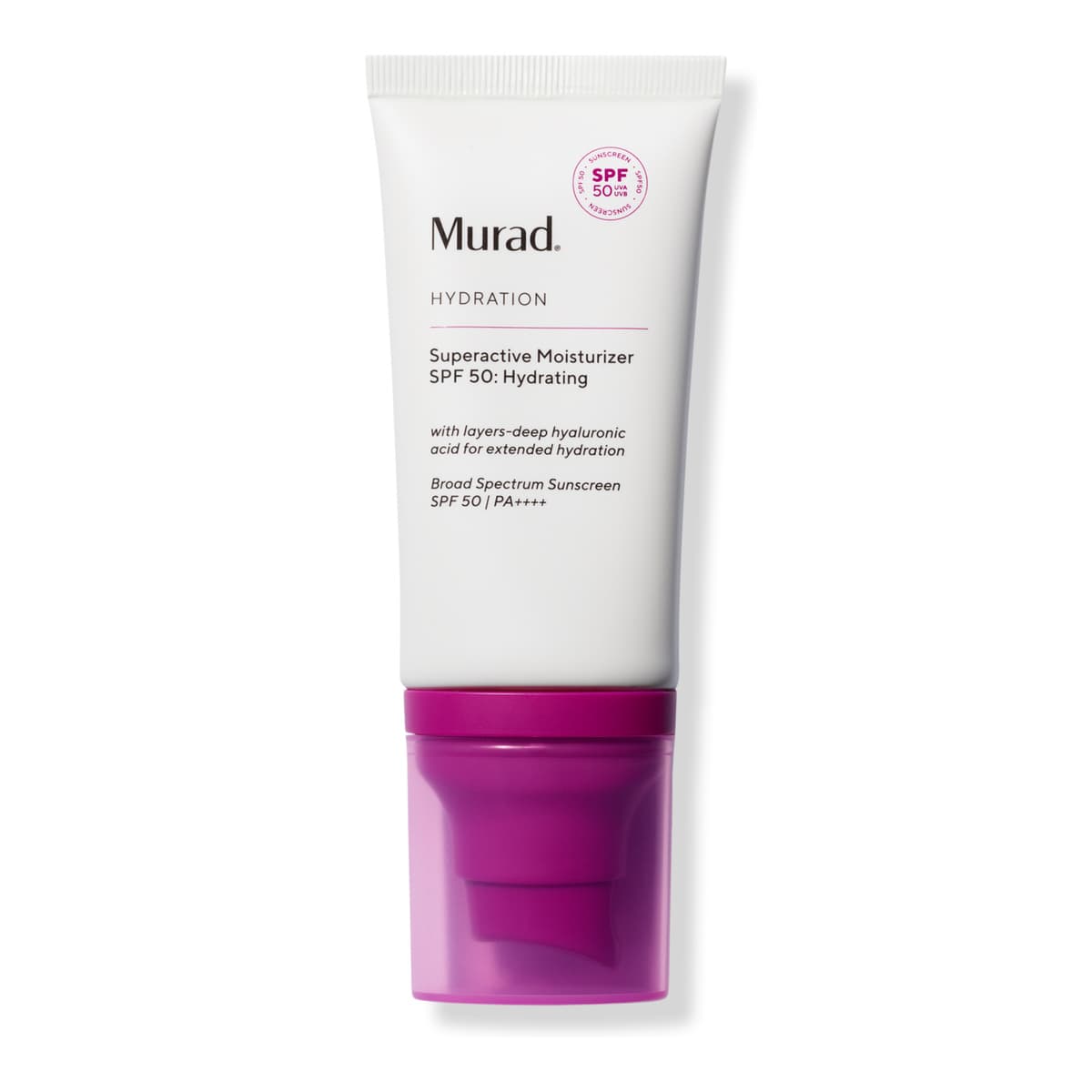 Superactive Deep-Hydration Moisturizer SPF 50 with Hyaluronic Acid