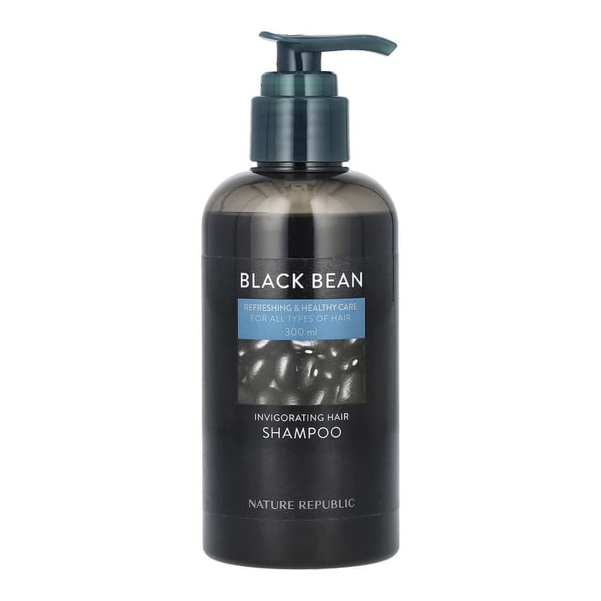 Black Bean, Invigorating Hair Shampoo, For All Types of Hair