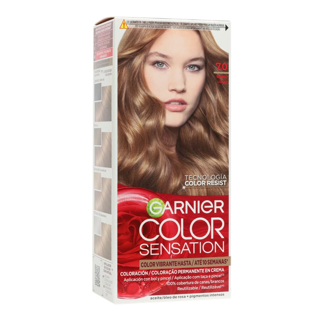 Color Sensation Permanent Hair Dye 7.0 Blond