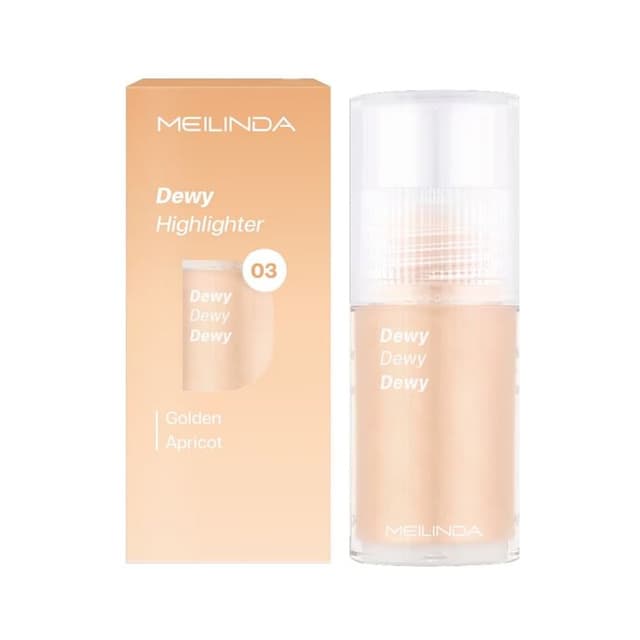 Dewy Highlighter, #03 Golden apricot