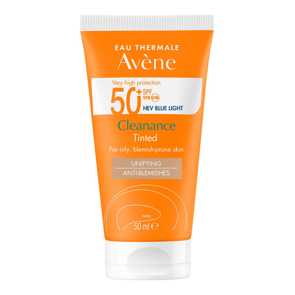 Very High Protection Cleanance Tinted SPF50+ Sun Cream for Blemish-Prone Skin