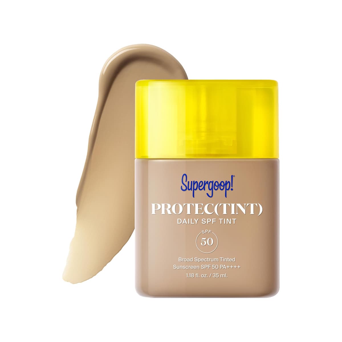 Protec(tint) Daily SPF Tint SPF 50 Sunscreen Skin Tint with Ectoin, 26W