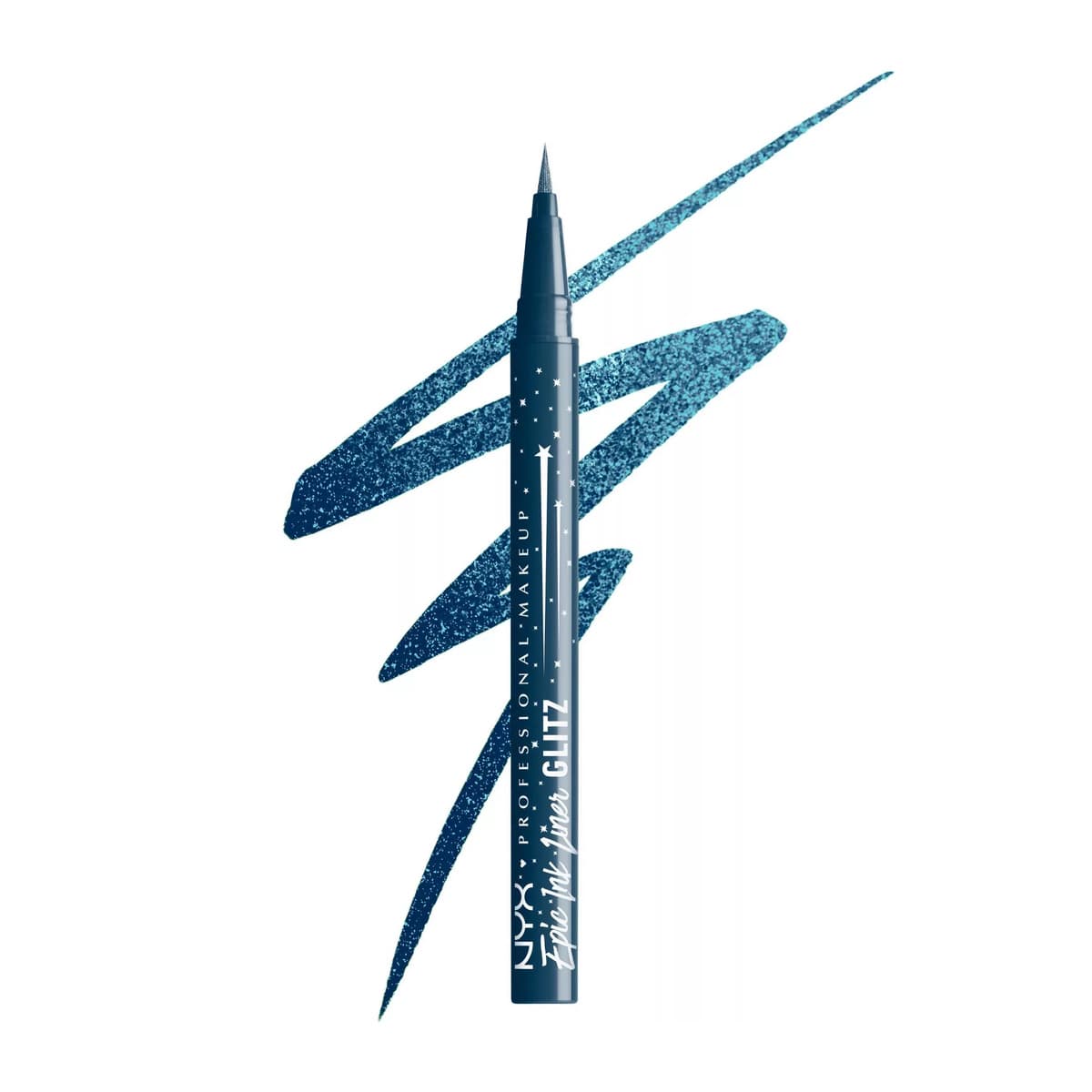 Epic Wear Glitz Waterproof Metallic Liquid Eyeliner, Denim Dazzle