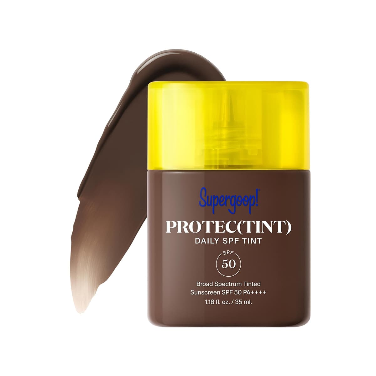 Protec(tint) Daily SPF Tint SPF 50 Sunscreen Skin Tint with Ectoin, 58W