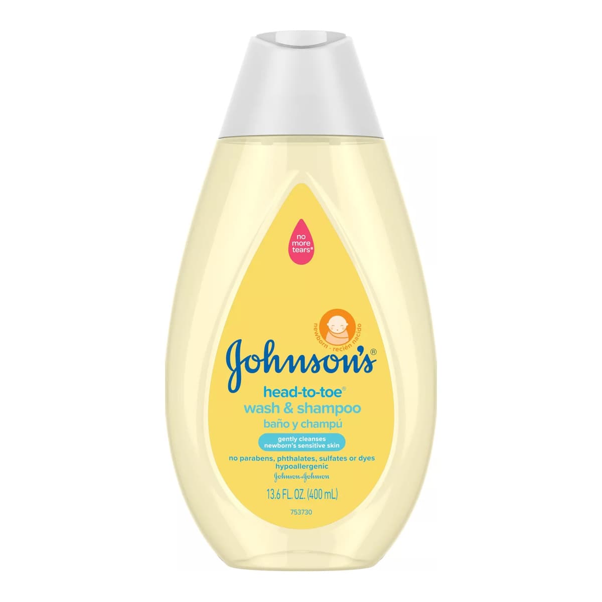 Head-To-Toe Gentle Baby Body Wash & Shampoo For Sensitive Skin