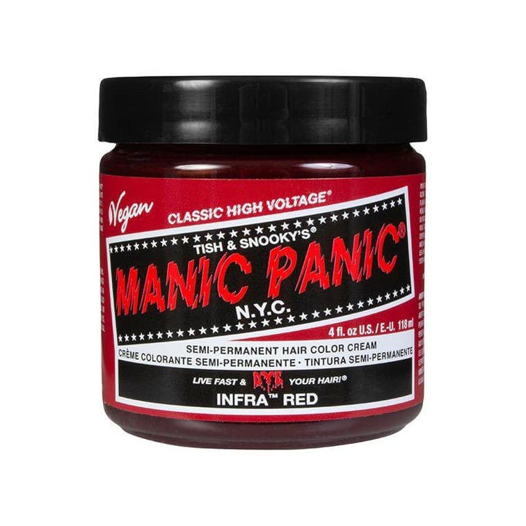 High Voltage Hair Dye Infra Red