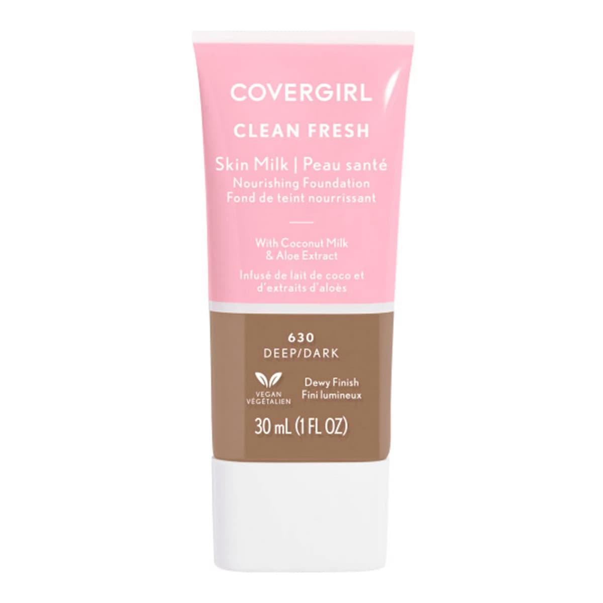 Clean Fresh Skin Milk Foundation Dewy Finish - 630 Deep/Dark