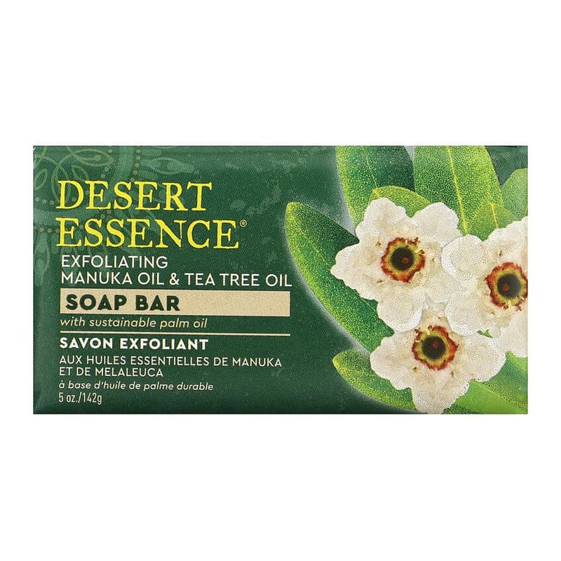 Exfoliating Manuka Oil & Tea Tree Oil, Soap Bar