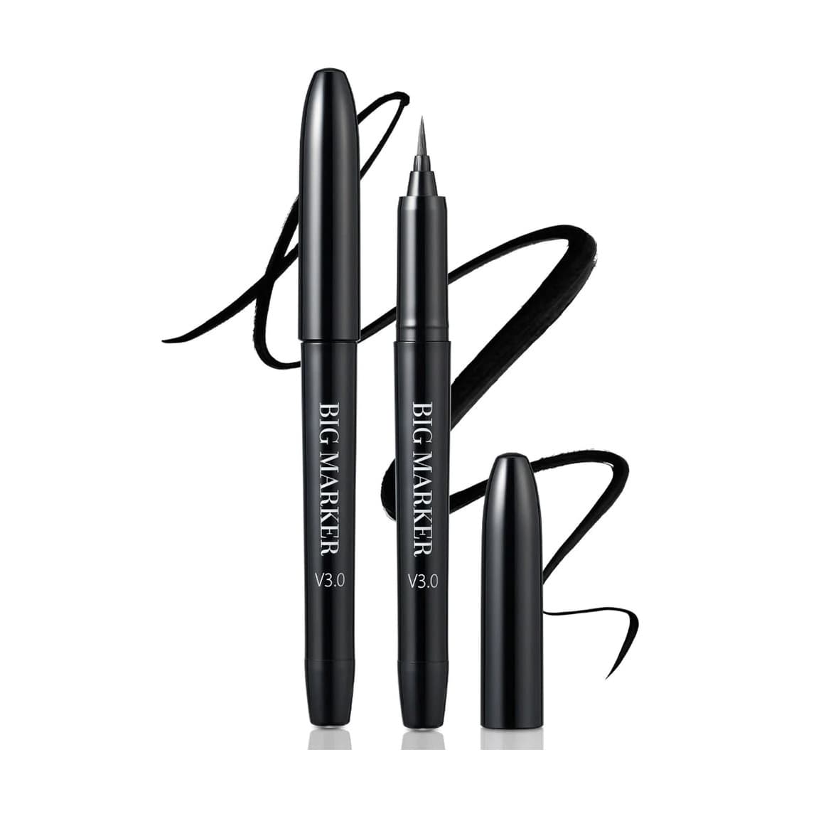 Pouch Big Marker Eyeliner V3.0, #02 Soft Brown