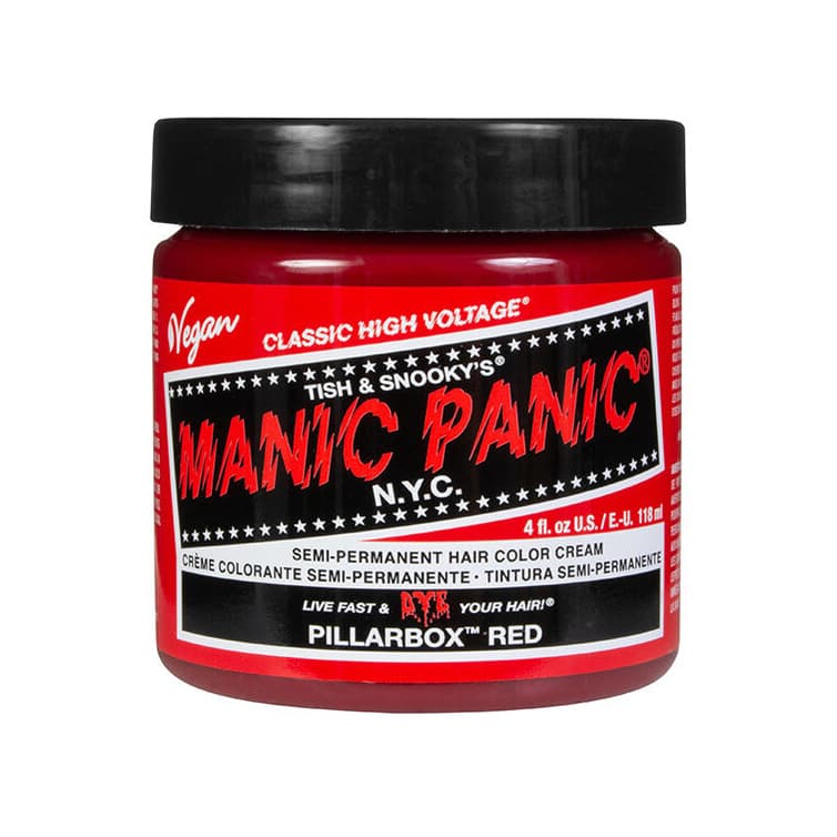 High Voltage Hair Dye Pillarbox Red