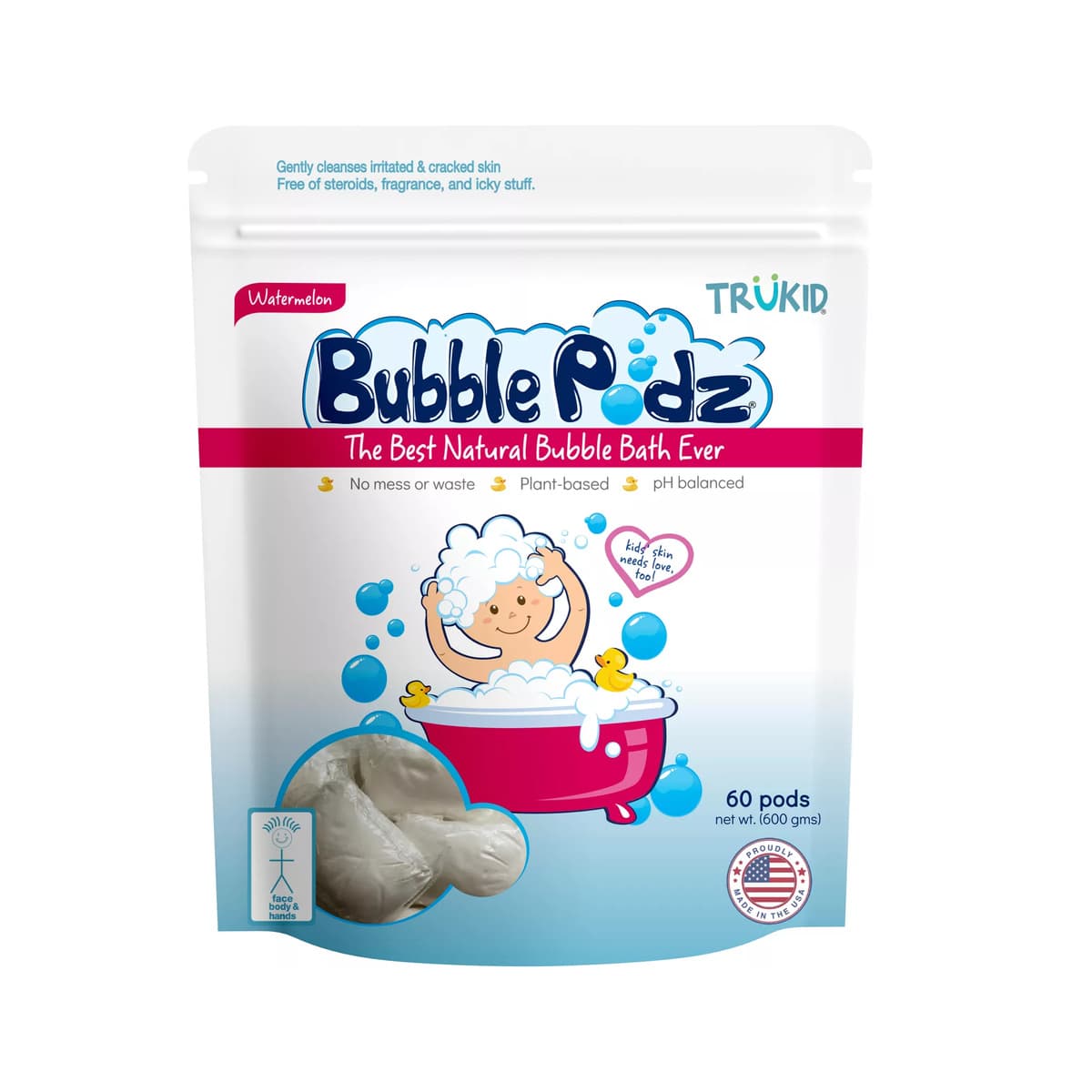 Bubble Podz Bubble Bath Watermelon (60 Count)