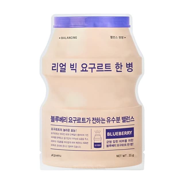 Real Big Yogurt One-Bottle, Blue Berry