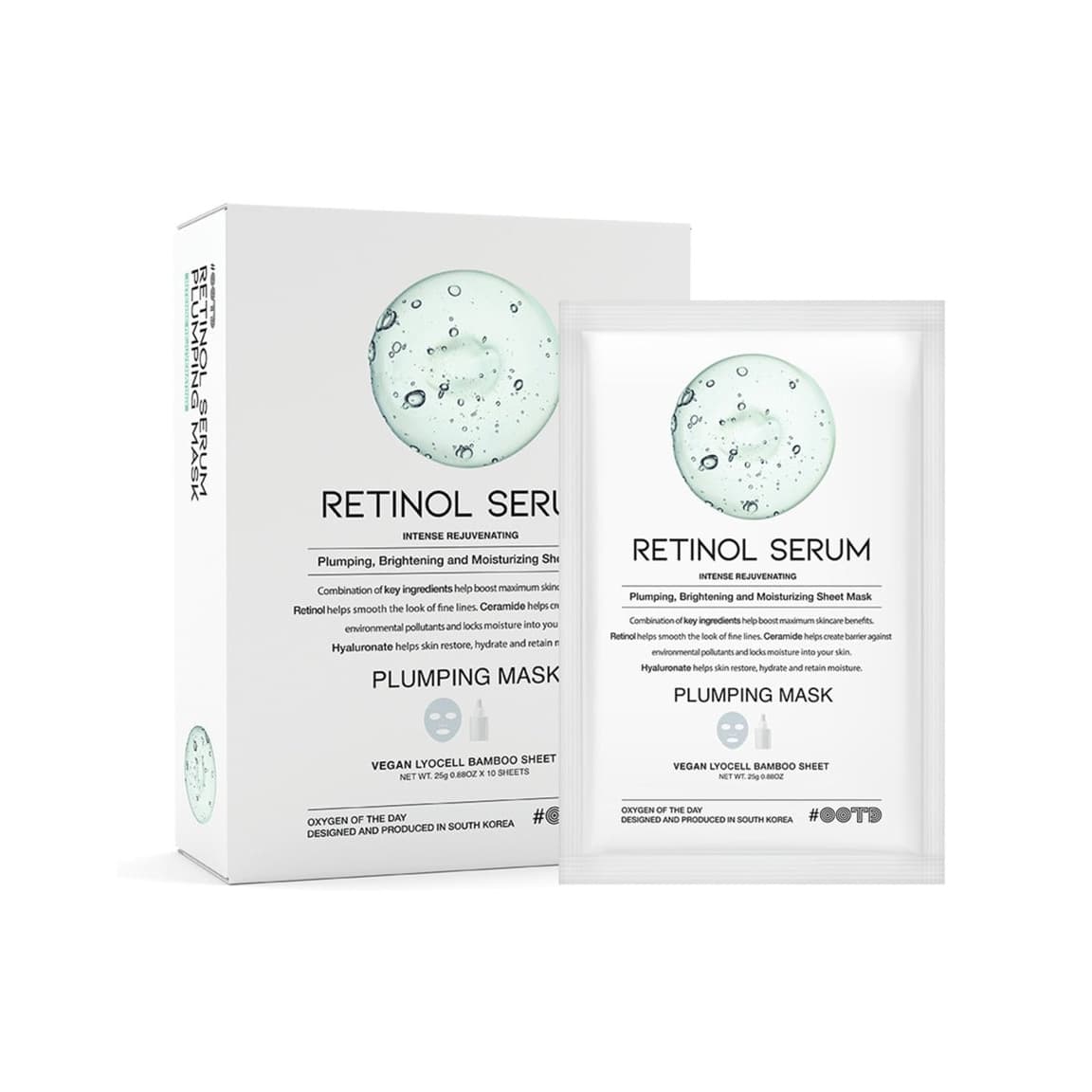 Retinol Serum Plumping Mask, #1 box