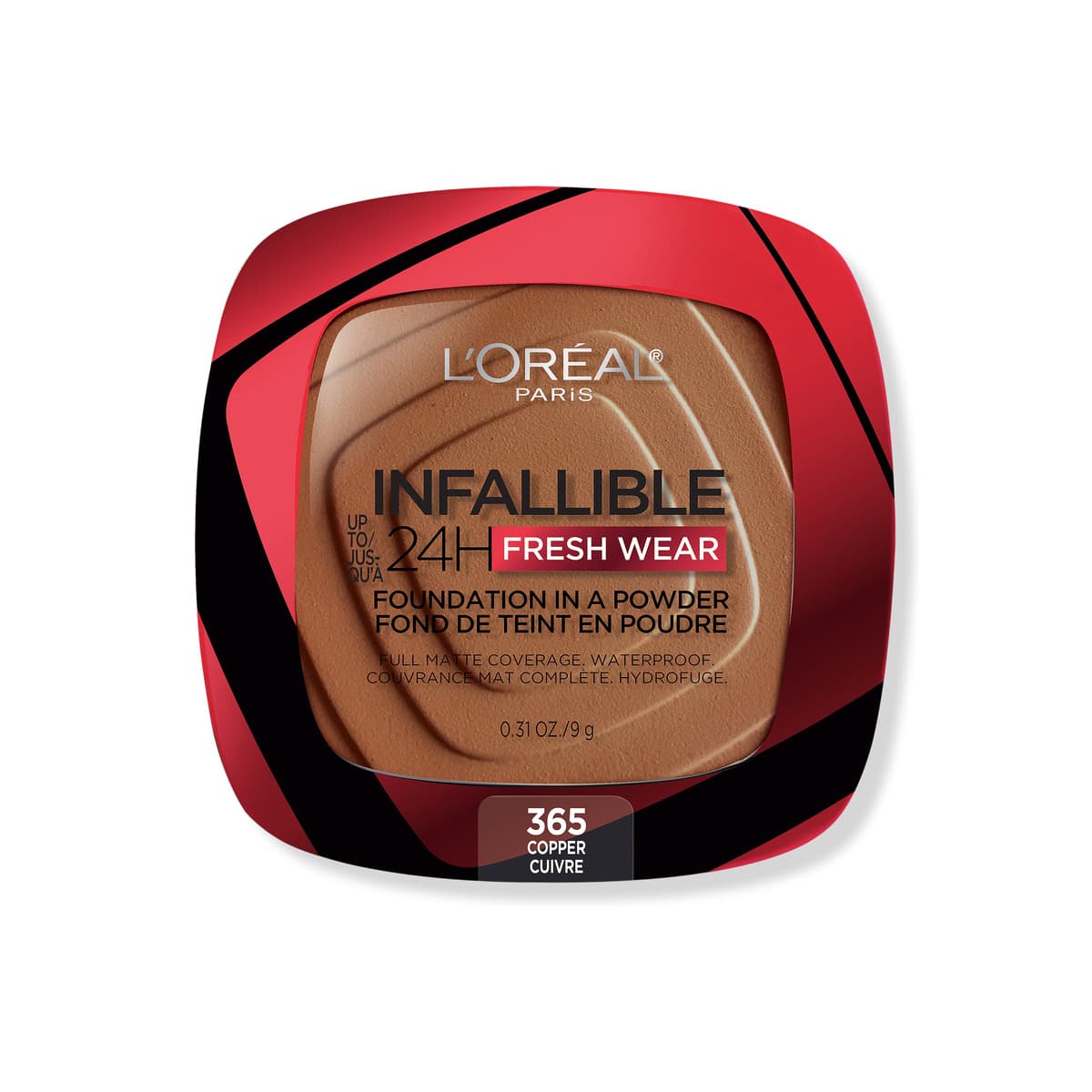 Infallible 24H Fresh Wear Foundation In A Powder, #365 Copper
