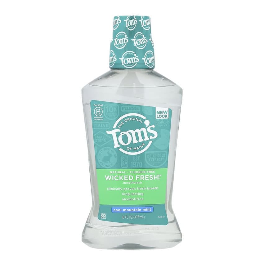 Wicked Fresh!®, Mouthwash, Alcohol-Free, Fluoride-Free, Cool Mountain Mint