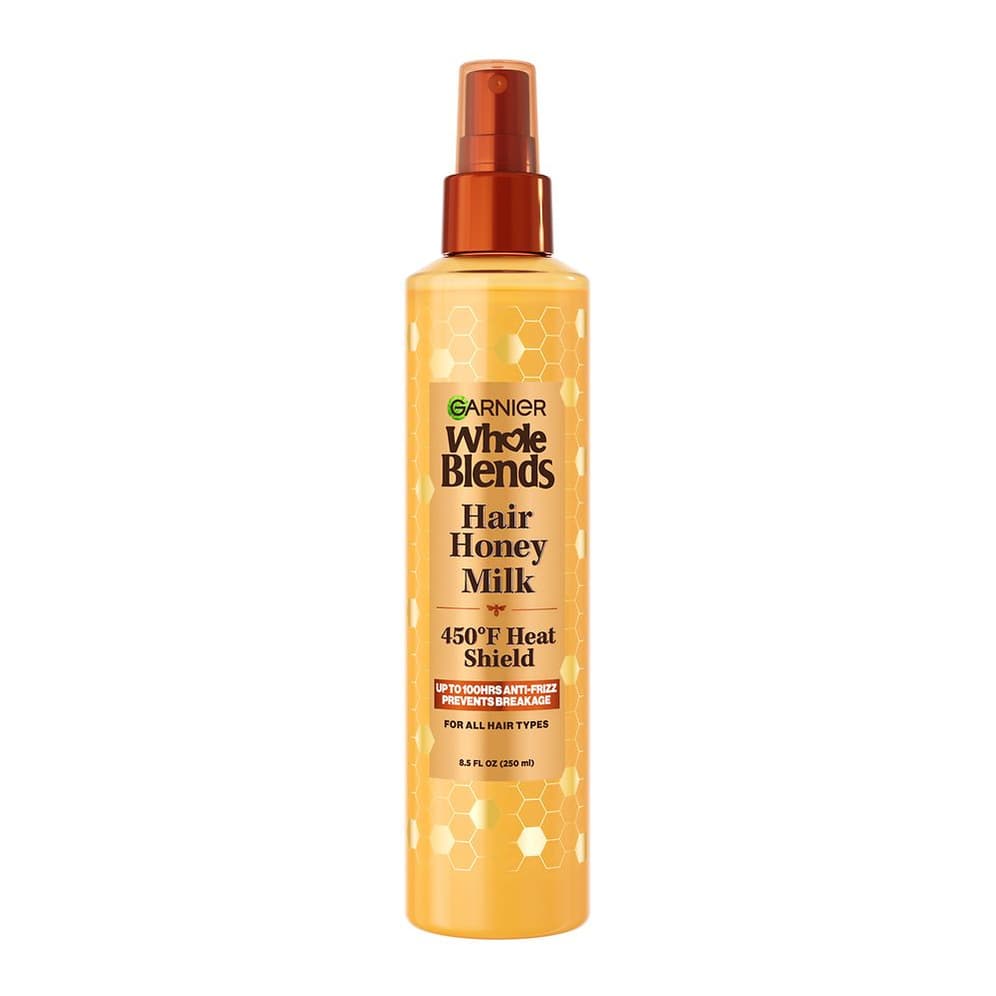 Hair Honey Milk 450F Heat Shield Spray, Up To 100Hrs Anti-Frizz
