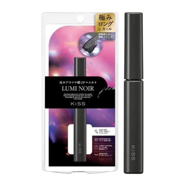 kiss Lasting Curl Mascara N, #01 Lumi Noir