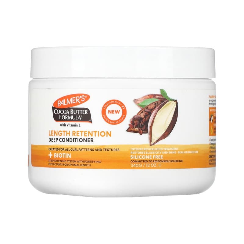 Cocoa Butter Formula with Vitamin E, Length Retention Deep Conditioner