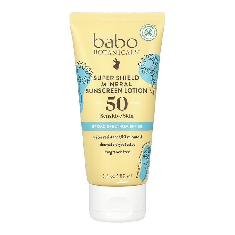 Super Shield Mineral Sunscreen Lotion, SPF 50
