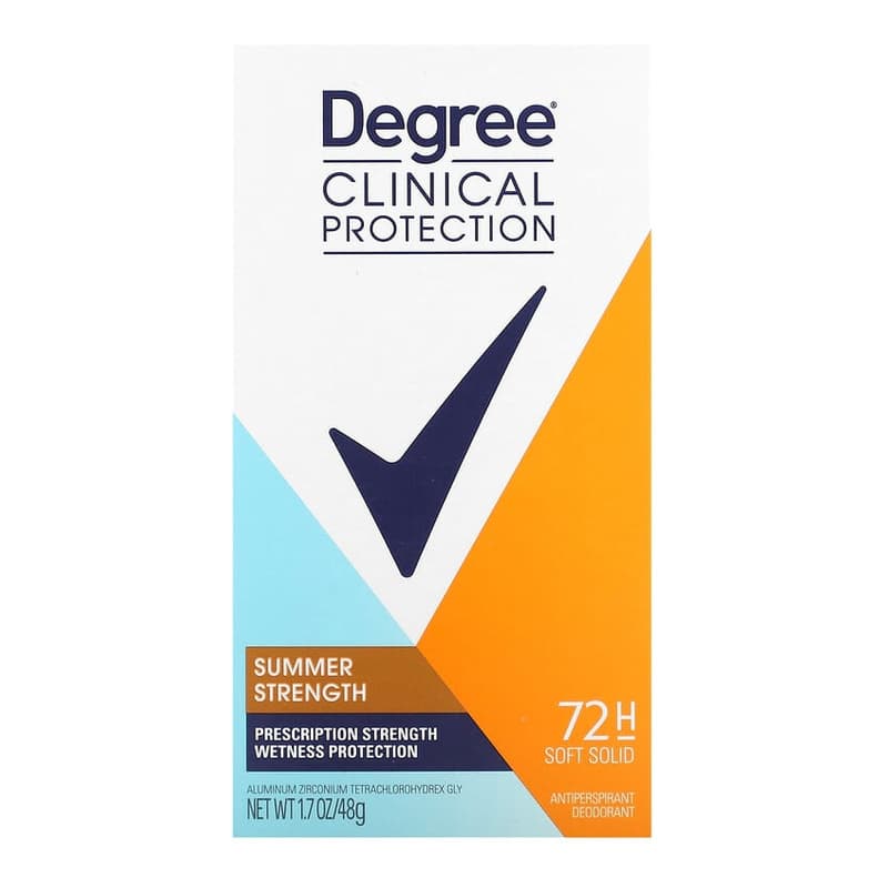 Women, Clinical Protection, Antiperspirant Deodorant, Soft Solid, Summer Strength