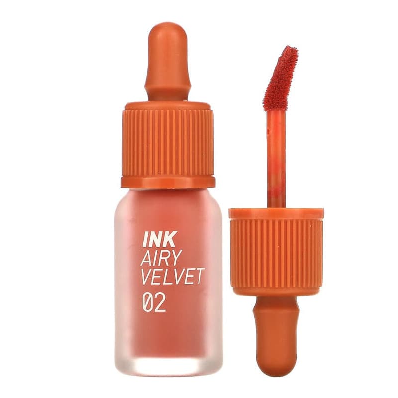 Ink Airy Velvet Lip Tint, #02 Selfie Orange Brown