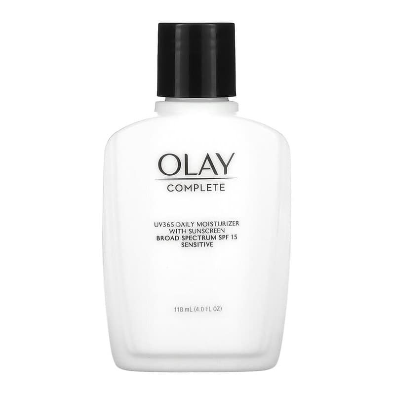 Complete, UV365 Daily Moisturizer with Sunscreen, SPF 15, Sensitive
