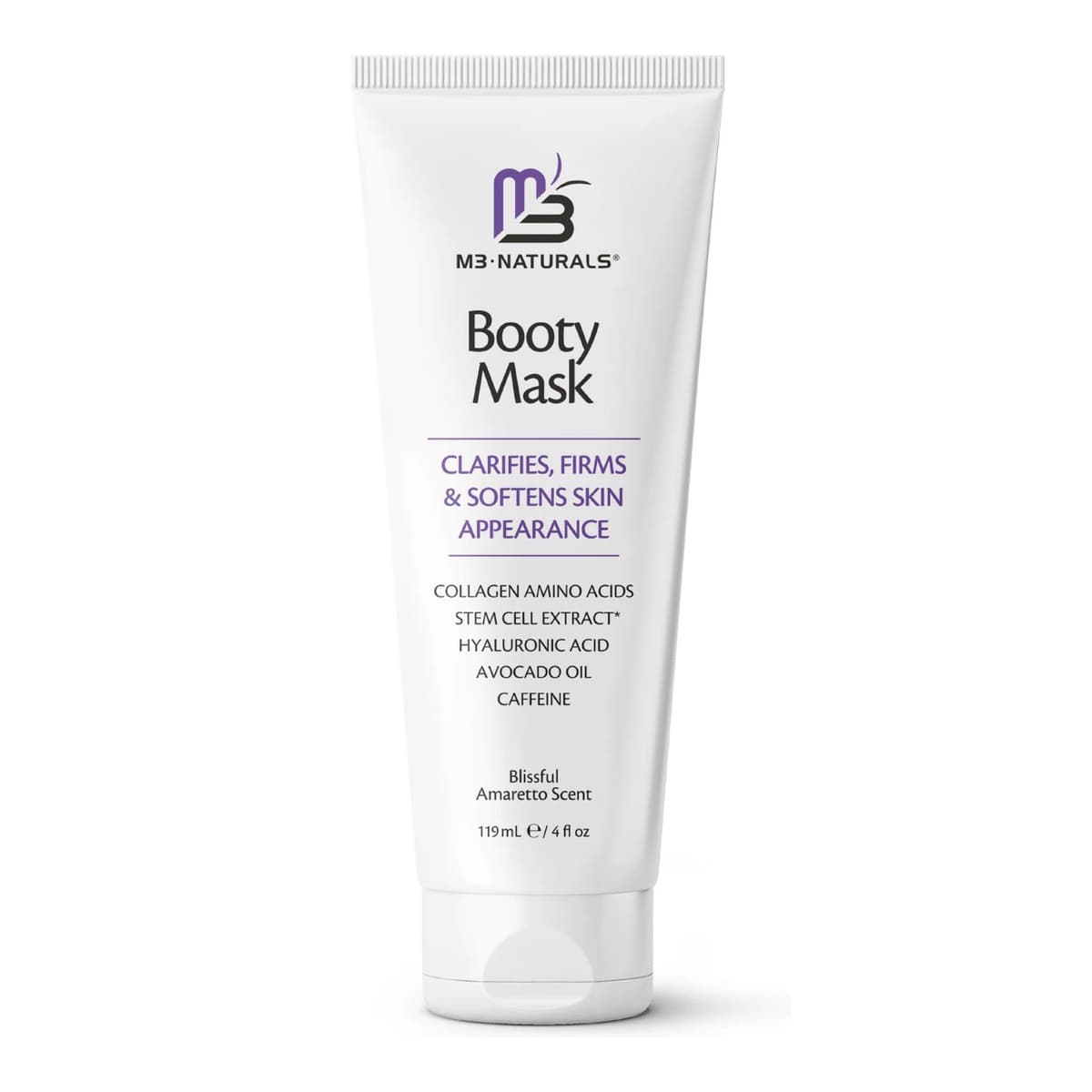 Moisturizing Butt Mask for Women, Butt Firming Mask & Caffeine Cellulite Cream for Thighs & Buttocks with Collagen, M3 Naturals