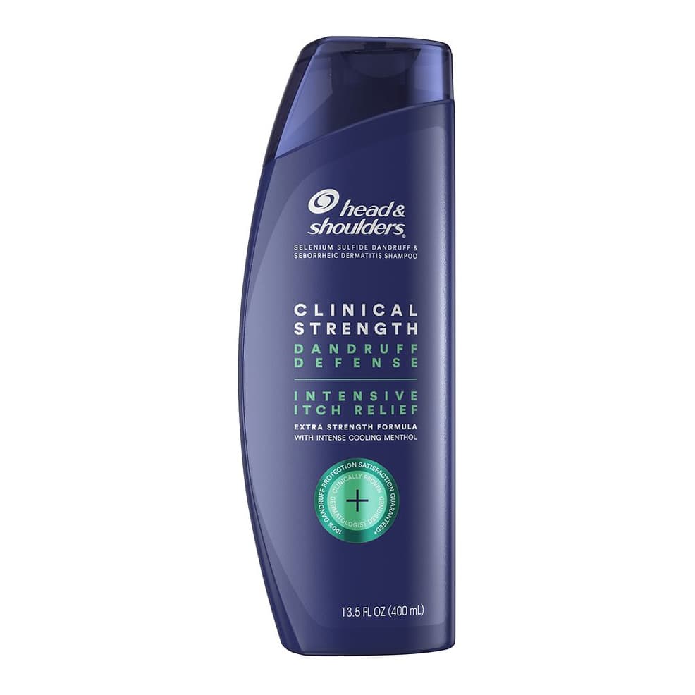 Clinical Strength Dandruff Defense + Intensive Itch Relief Shampoo