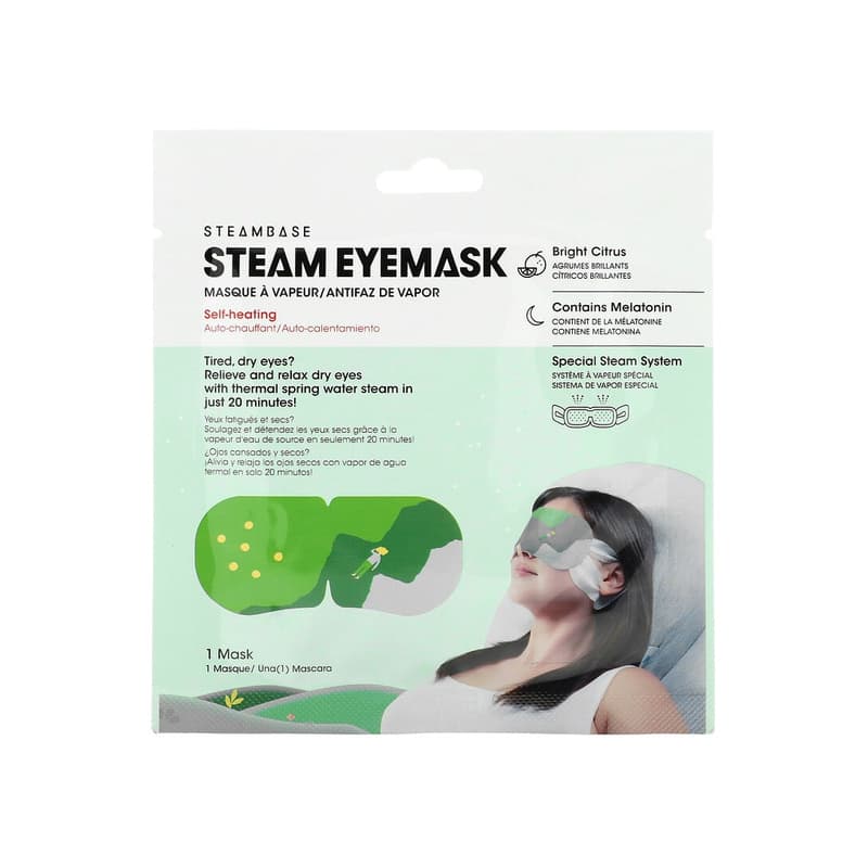 Steam Eye Mask, Bright Citrus, 1 Eye Mask