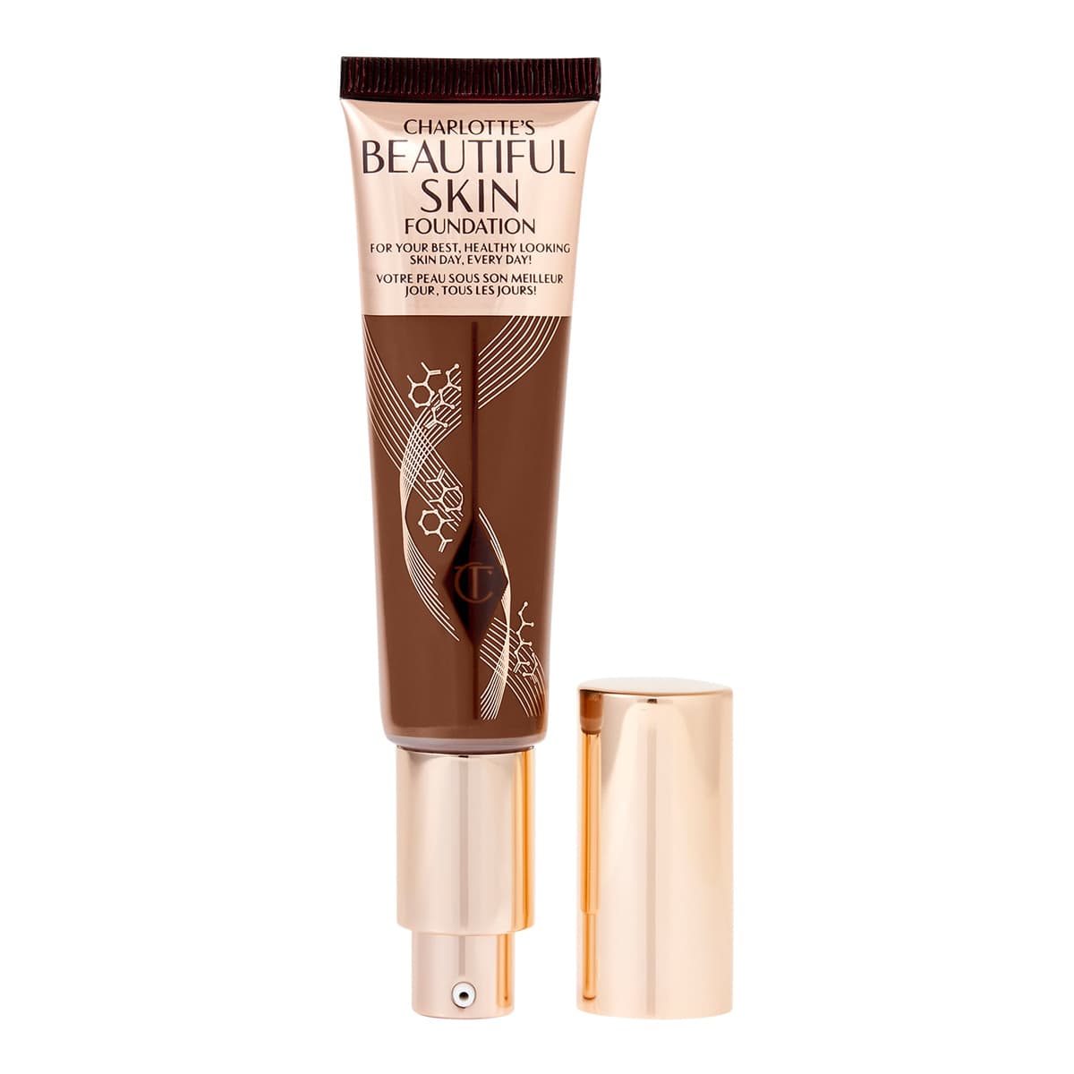 Beautiful Skin Medium Coverage Liquid Foundation with Hyaluronic Acid, #17 Cool