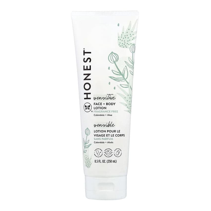 Sensitive, Face + Body Lotion